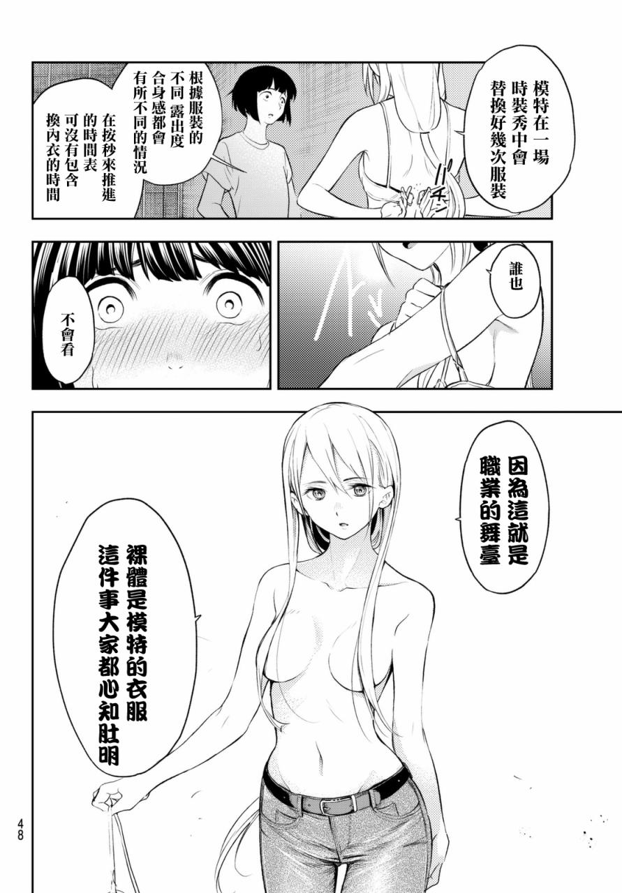 请在T台上微笑漫画,第6话职业的舞台4图