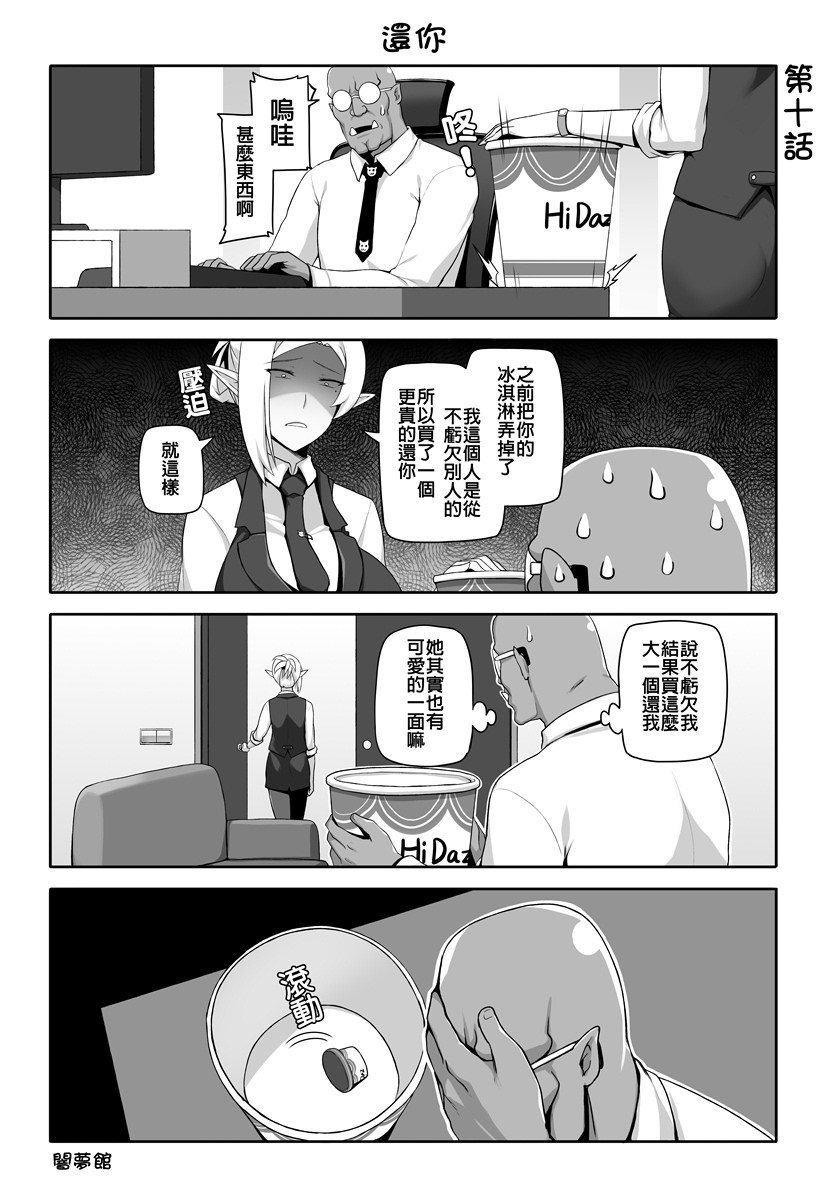 我的兽人社长漫画,第10话1图