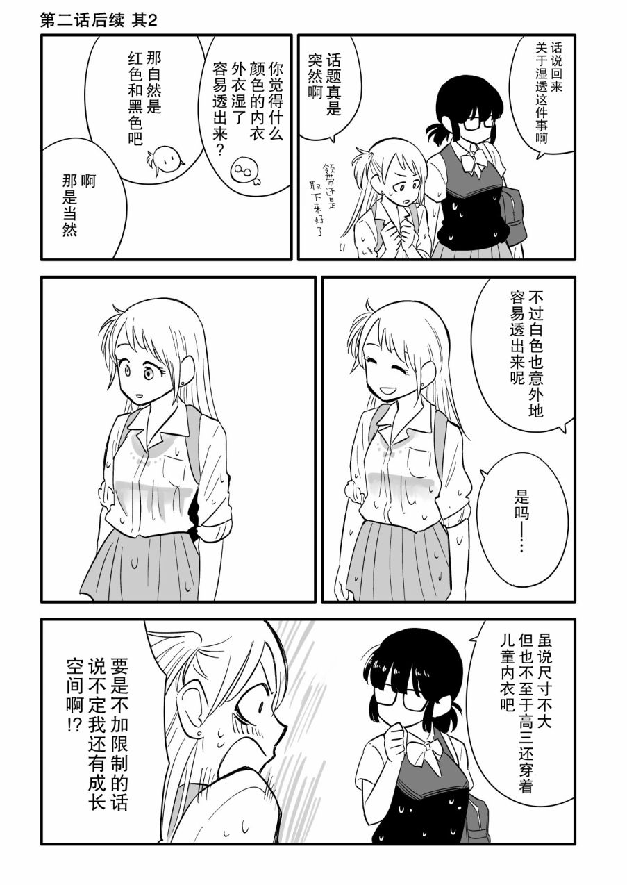 女子漫漫画,第3.5话1图