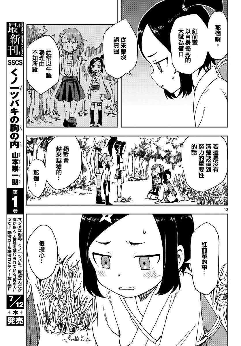 女忍者椿的心事漫画,第6话3图