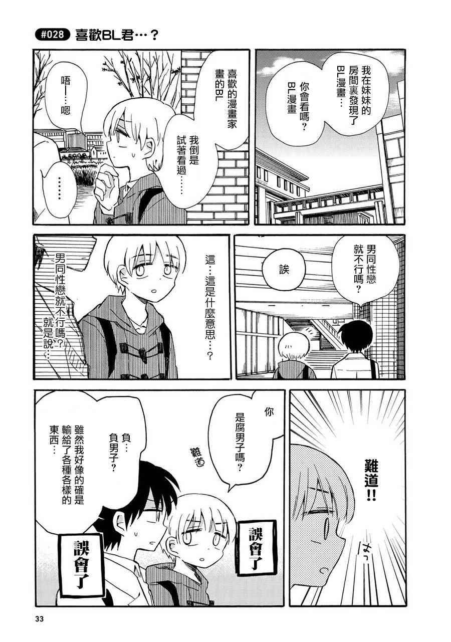 喜欢百合君与喜欢喜欢百合君的他漫画,第2话4图