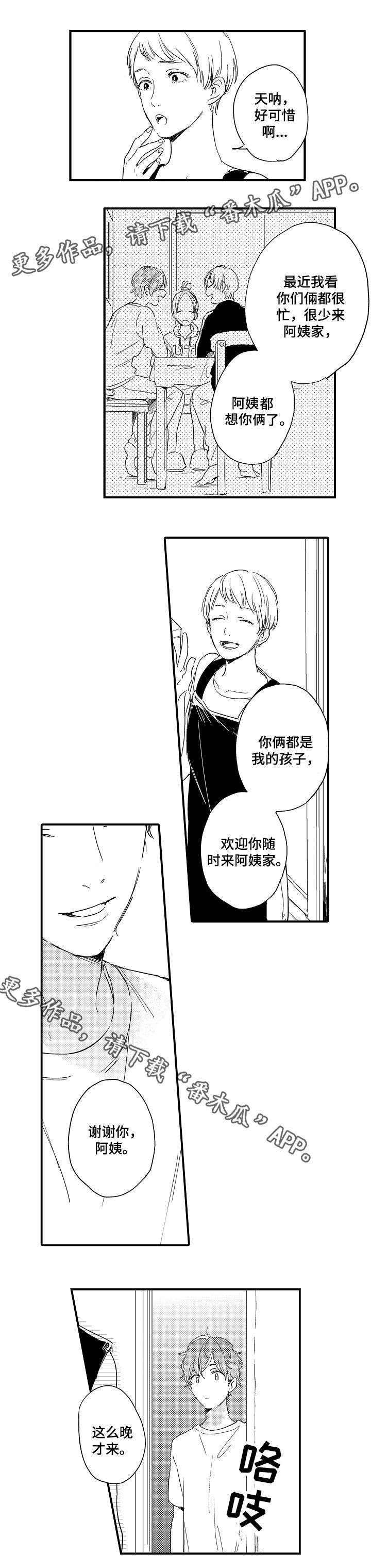 亲友爱人漫画,第7章：接触2图