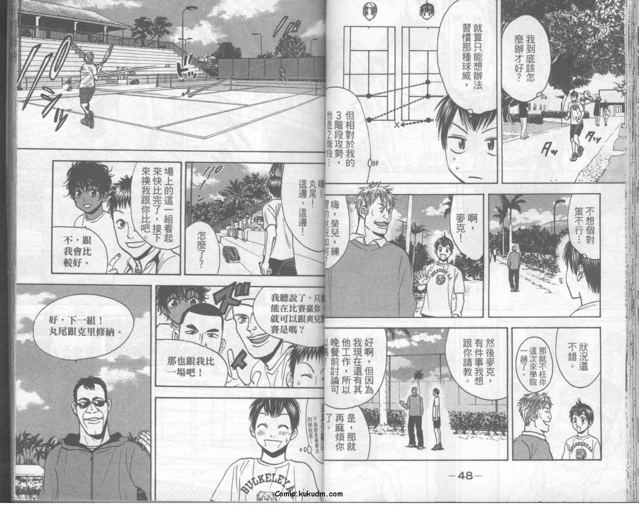 网球优等生漫画,第9卷2图