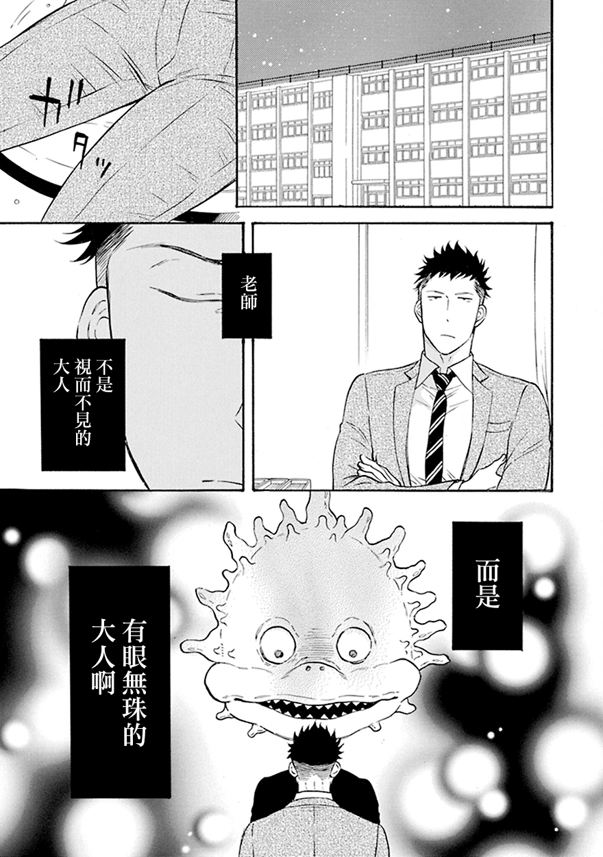 变成怪兽的夜晚漫画,第3话3图