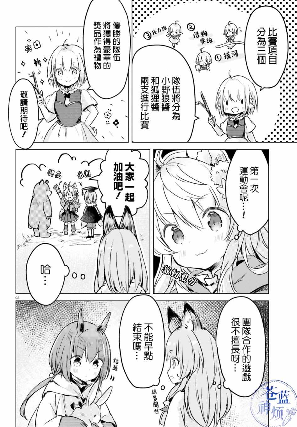 小森林里的小野狼酱漫画,第5话2图