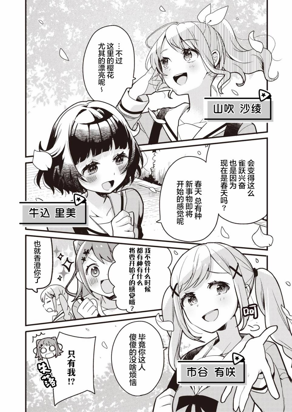 ガルパ活动日志漫画,第1话4图