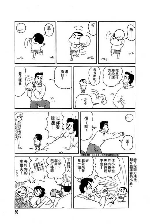 蜡笔小新漫画,第2卷1图