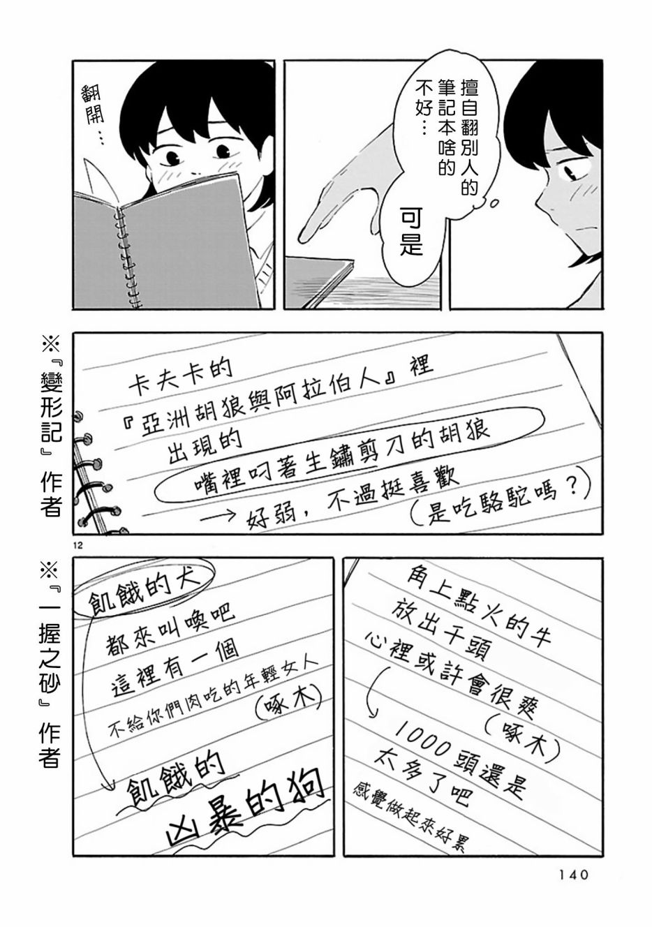 Blank Space漫画,第5话文学2图