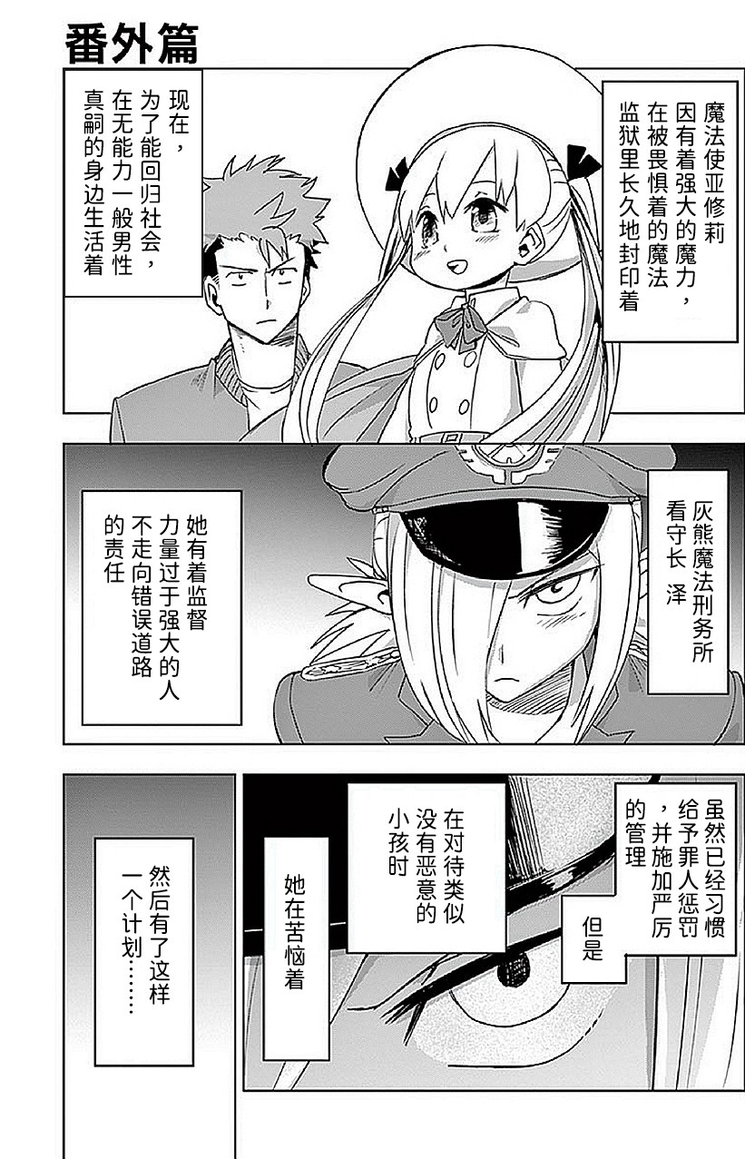 亚修莉、由魔法变成好孩子！漫画,番外021图