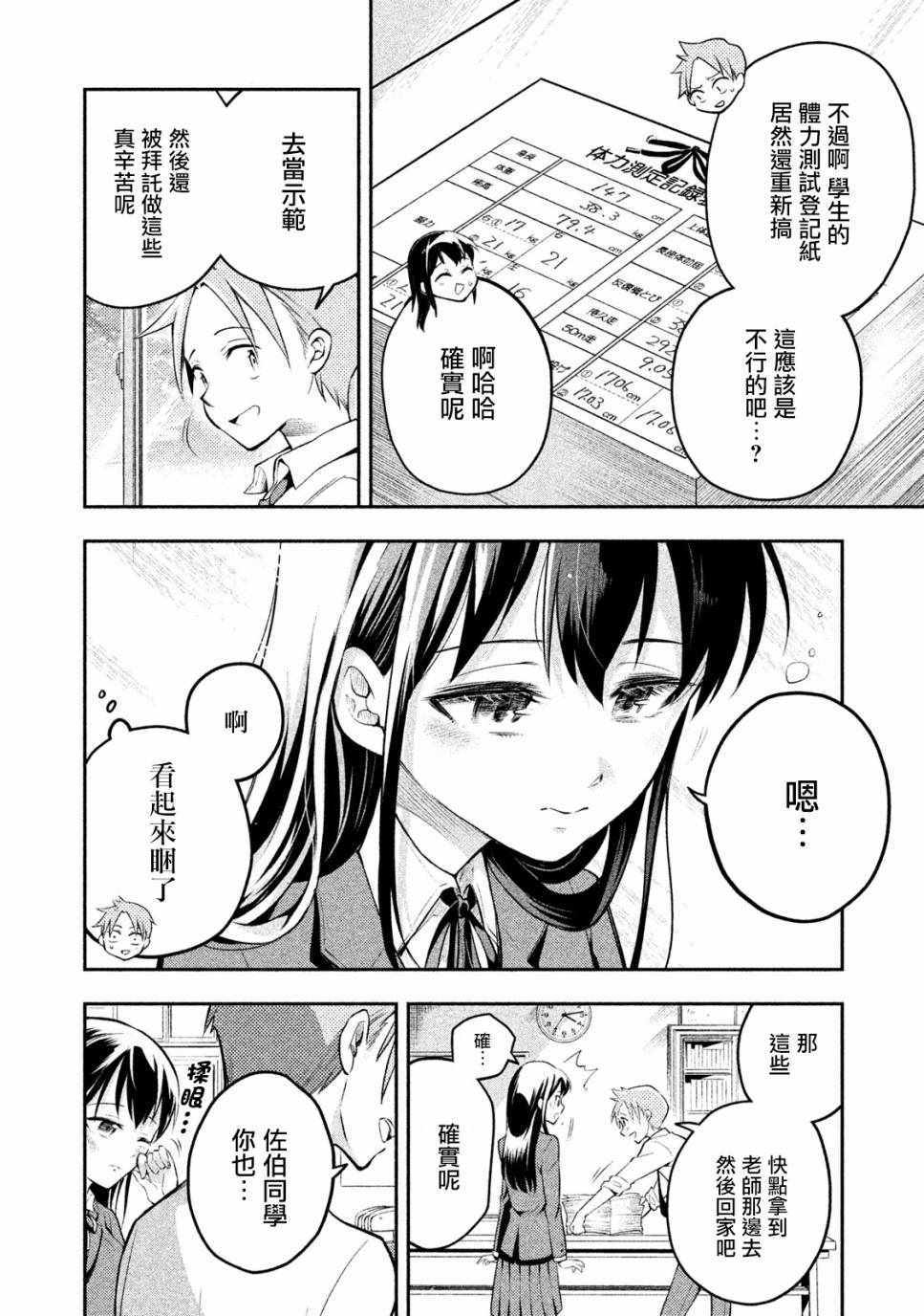 佐伯同学睡著了漫画,第6话2图