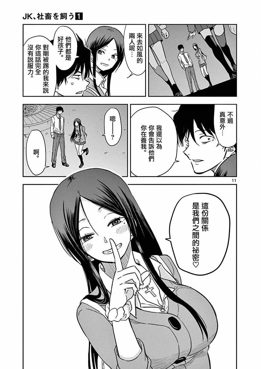 JK饲养社畜漫画,第7话1图