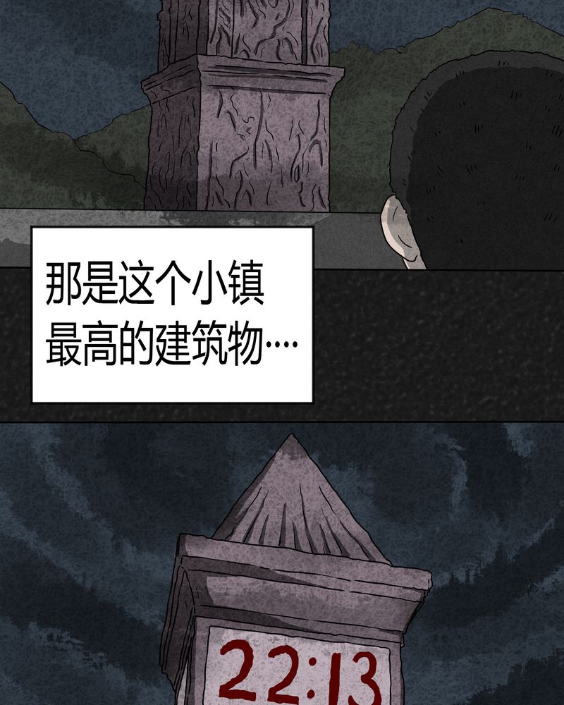 猎悚短话漫画,第7章：时间小镇中4图