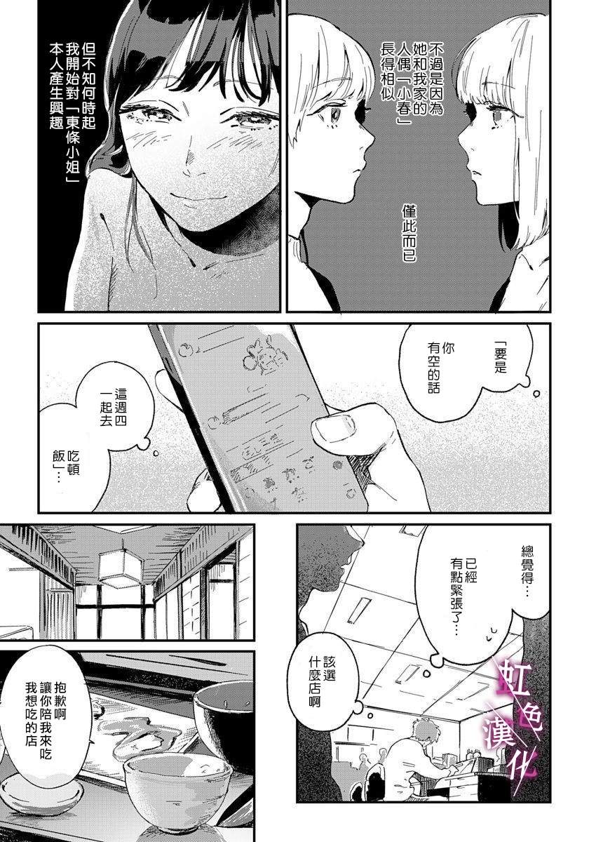 恰似人偶的她漫画,第3话3图