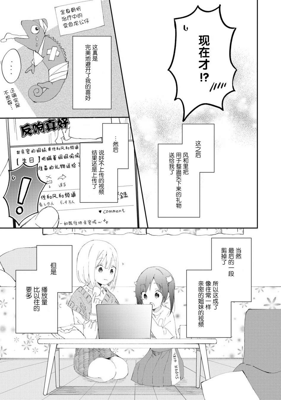 草莓芭菲 姐姐萝莉百合合集漫画,第3话这是虚构的1图