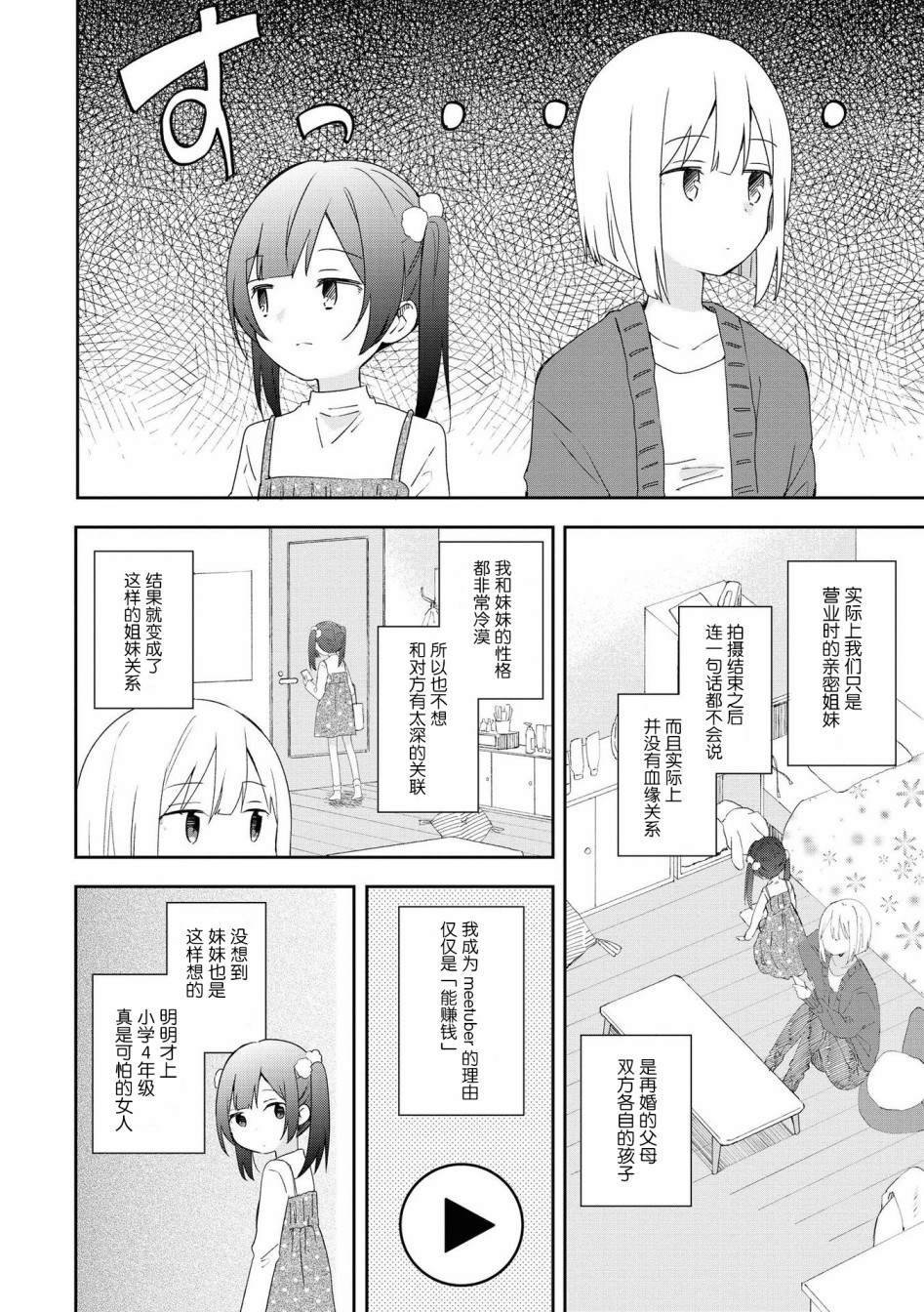 草莓芭菲 姐姐萝莉百合合集漫画,第3话这是虚构的2图