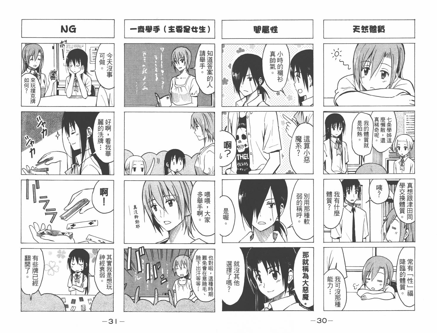 妄想学生会漫画,第8卷1图