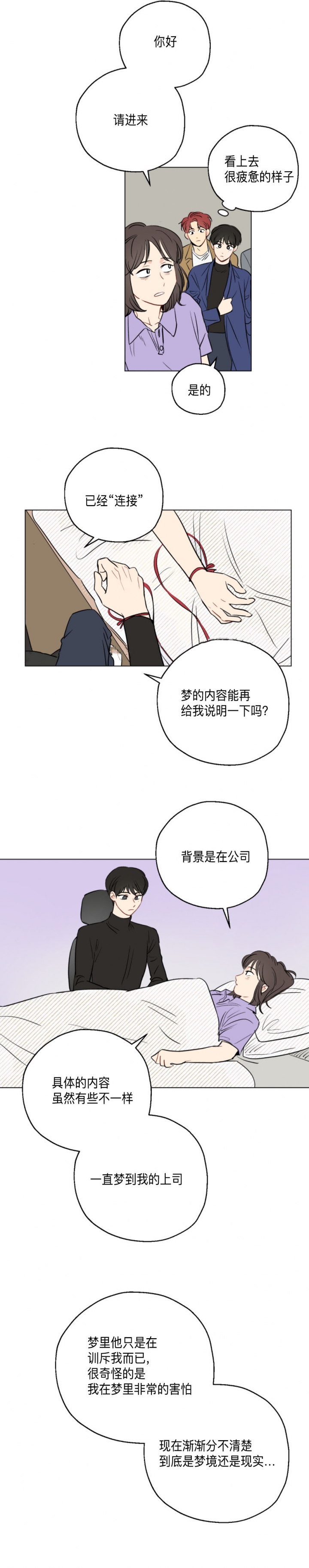 奇怪的梦境漫画,第4话1图