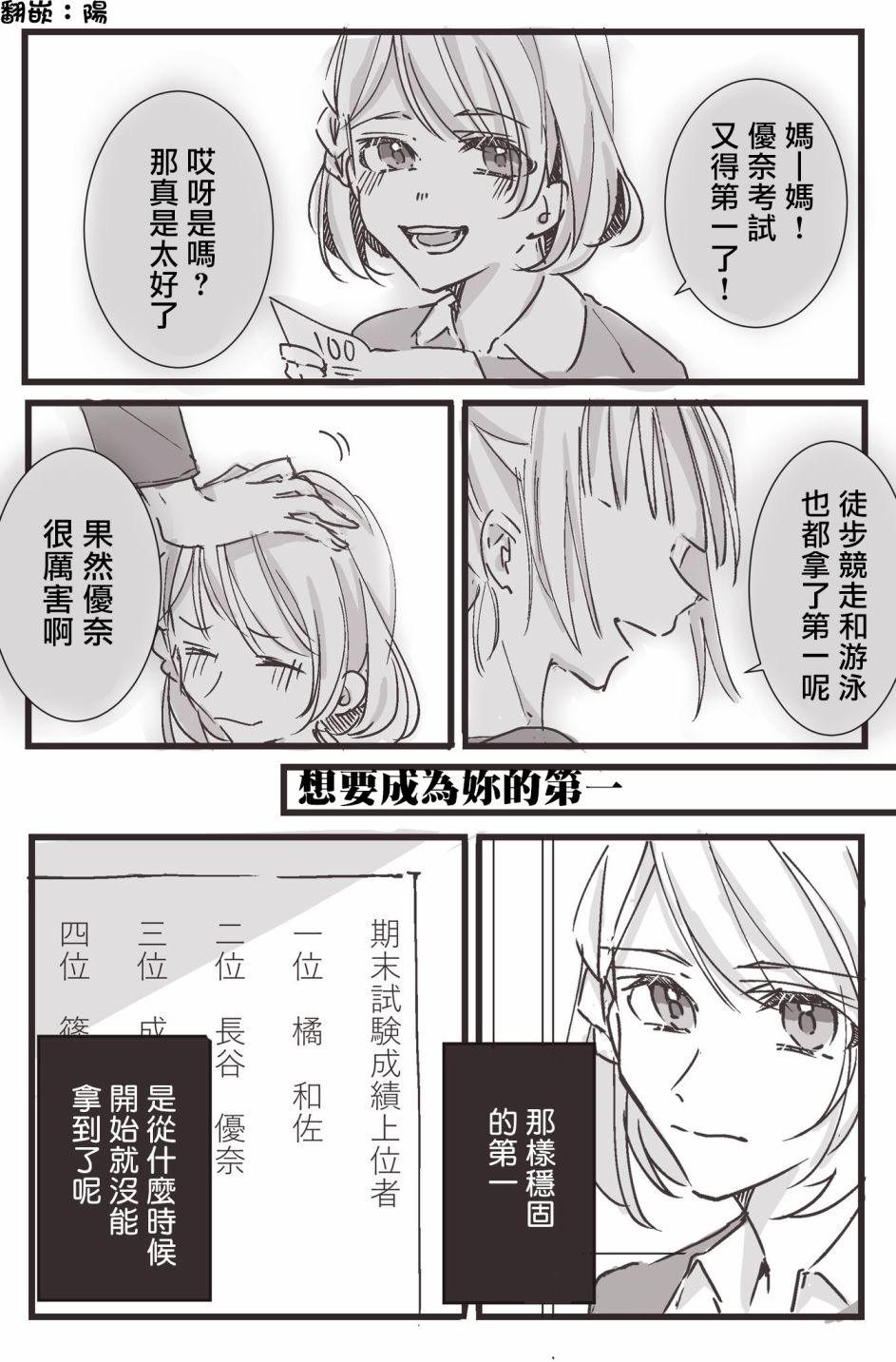 吉野老师推特短篇合集漫画,你的第一1图