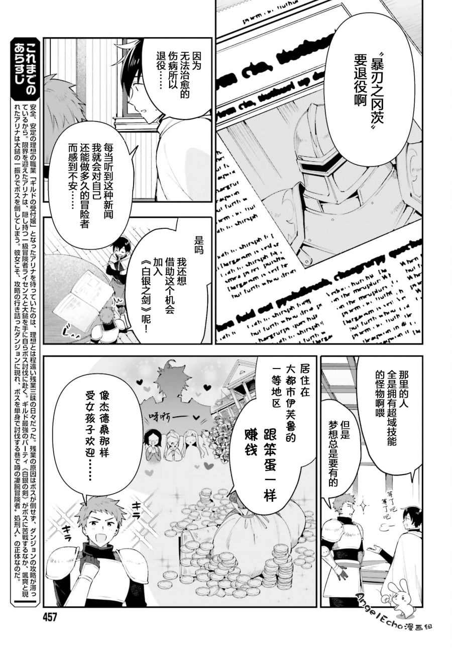 虽然是公会柜台小姐，但是因为讨厌加班所以要去单挑BOSS漫画,第2话5图