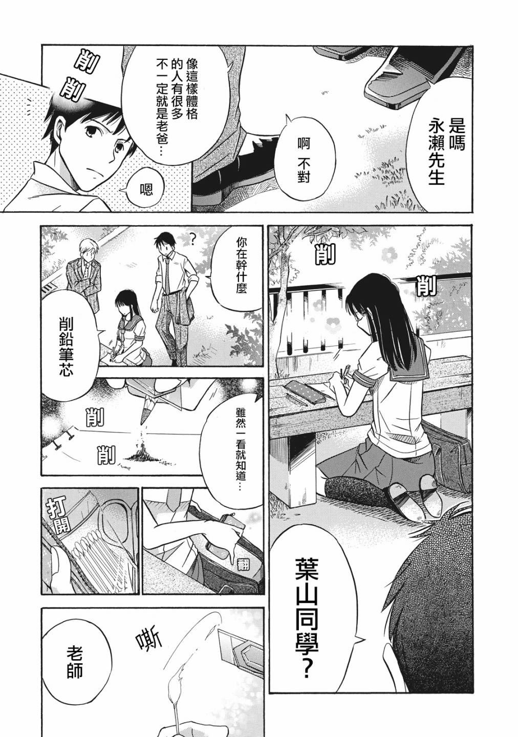 鉴识少女叶山同学漫画,第1话4图