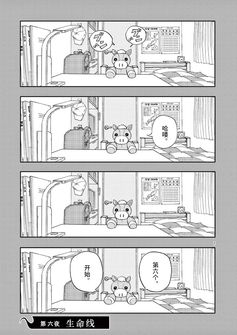 我死前的百物语漫画,第6话生命线1图