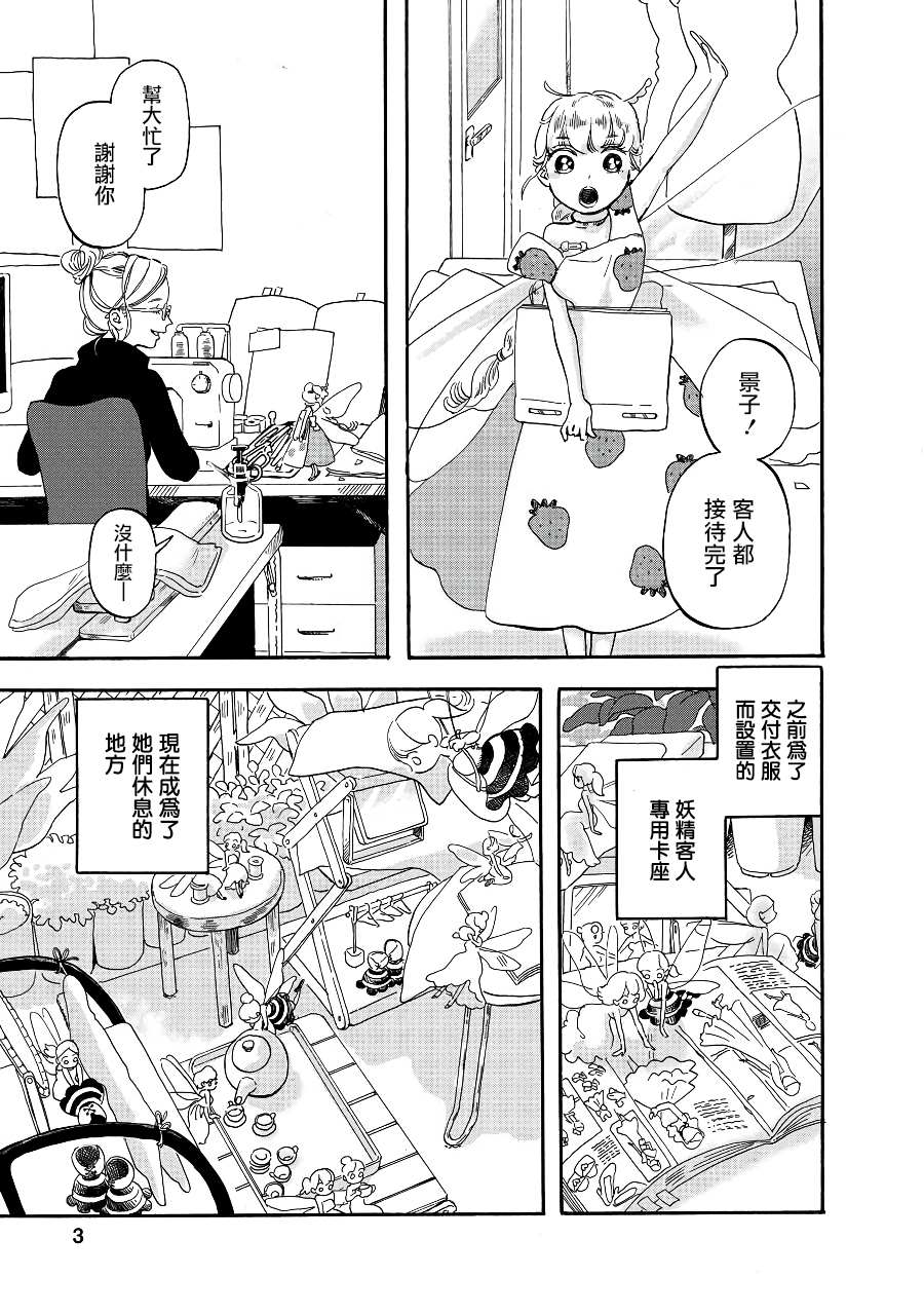 妖精来客漫画,第4话3图