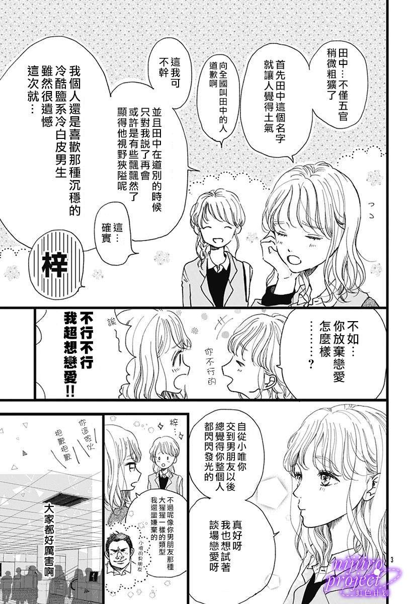 要求很多的女孩子漫画,短篇3图