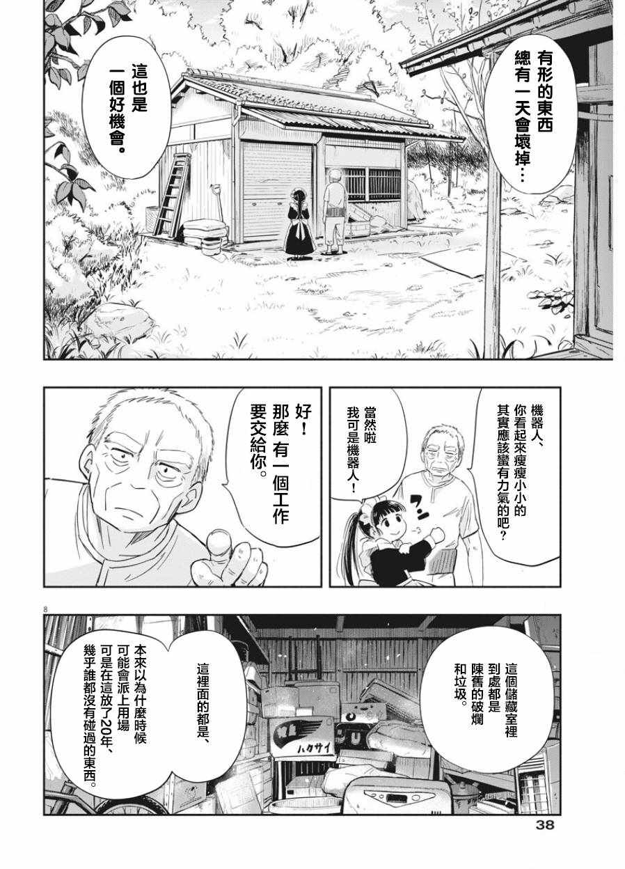 破烂机器迷糊子漫画,第2话3图