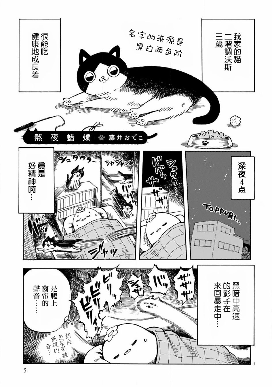 全世猫漫画,第1话2图