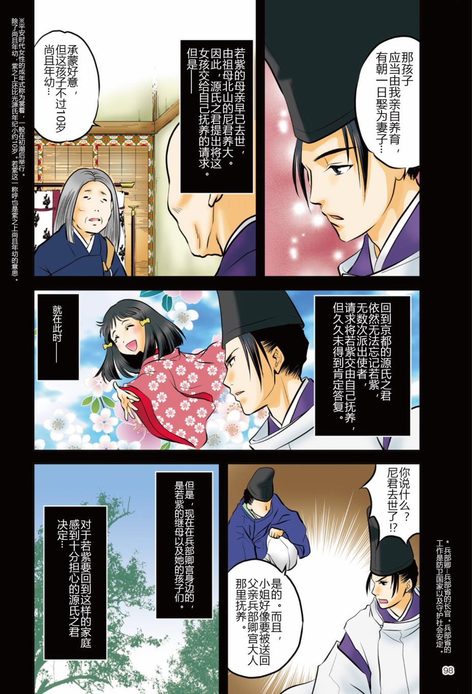 紫式部 华美的王朝绘卷《源氏物语》的作者漫画,第1话5图