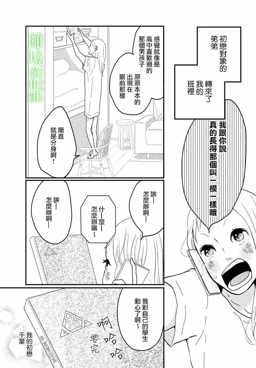 小镇的千叶君漫画,第1话3图