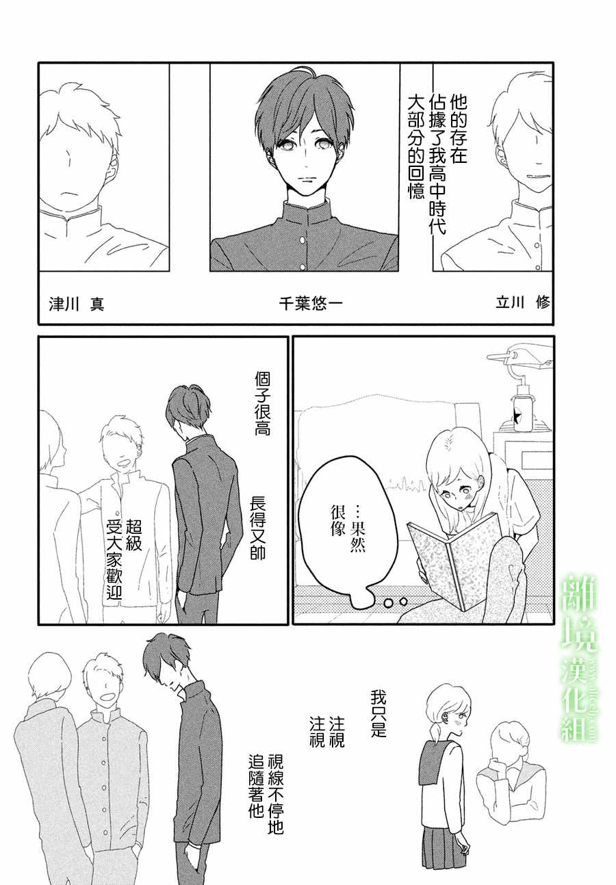 小镇的千叶君漫画,第1话4图