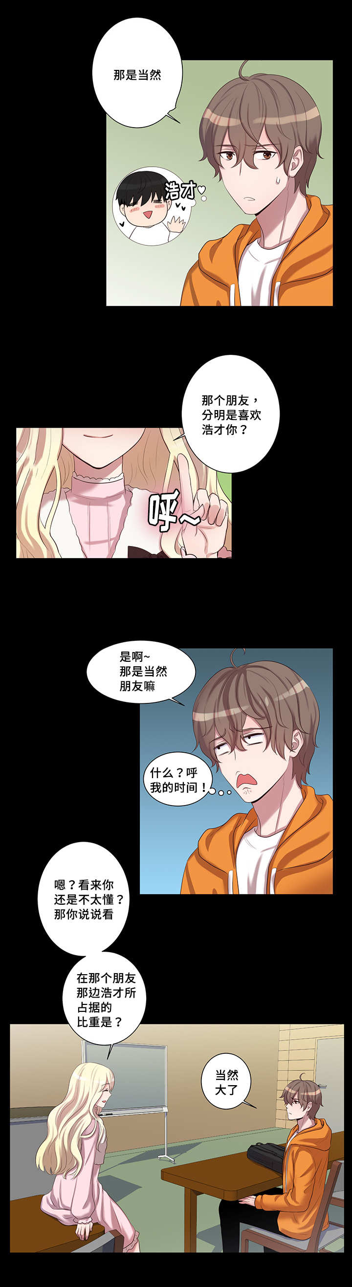 怪味豆糖果漫画,第7话2图