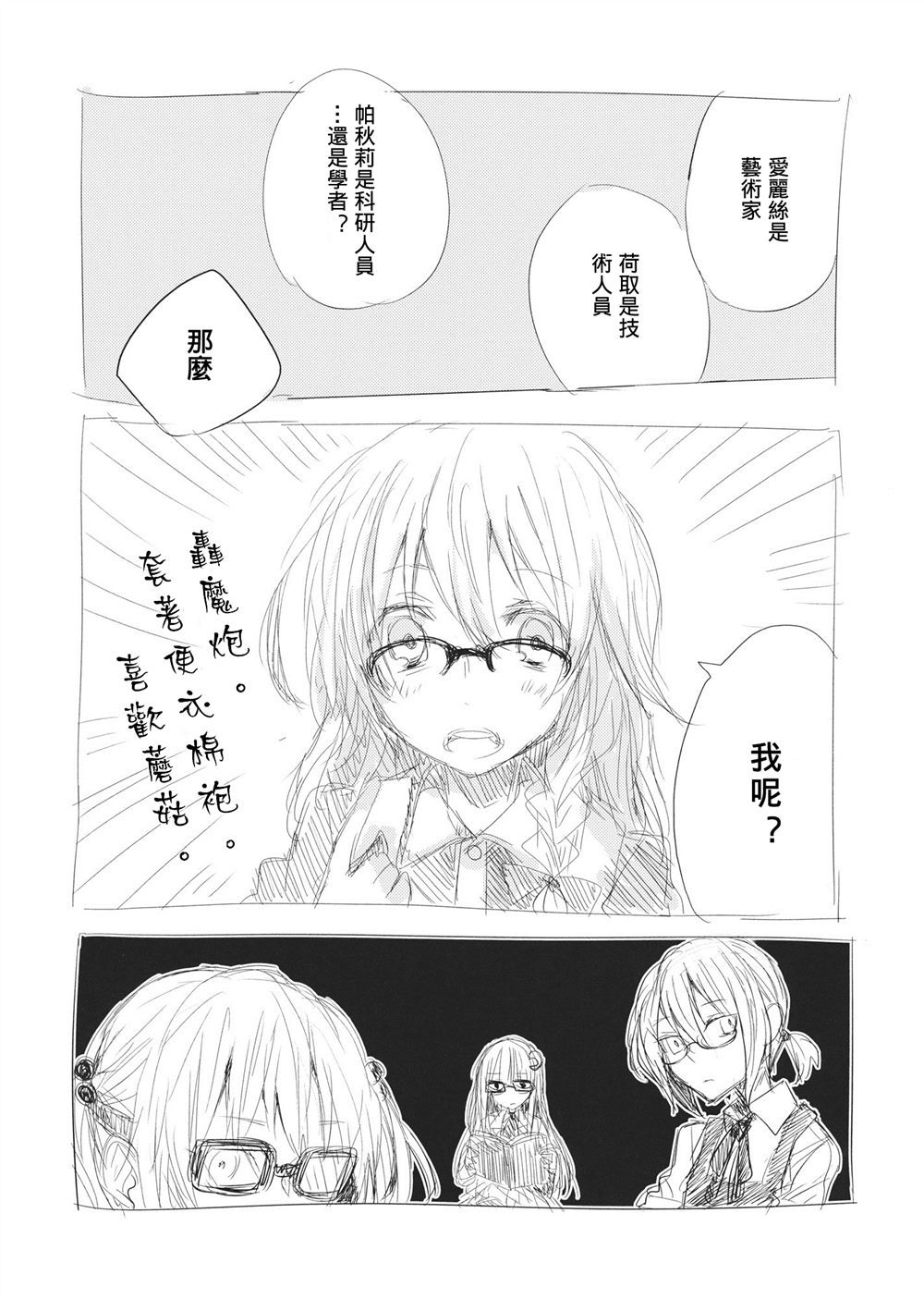 working clothes glasses漫画,第1话1图