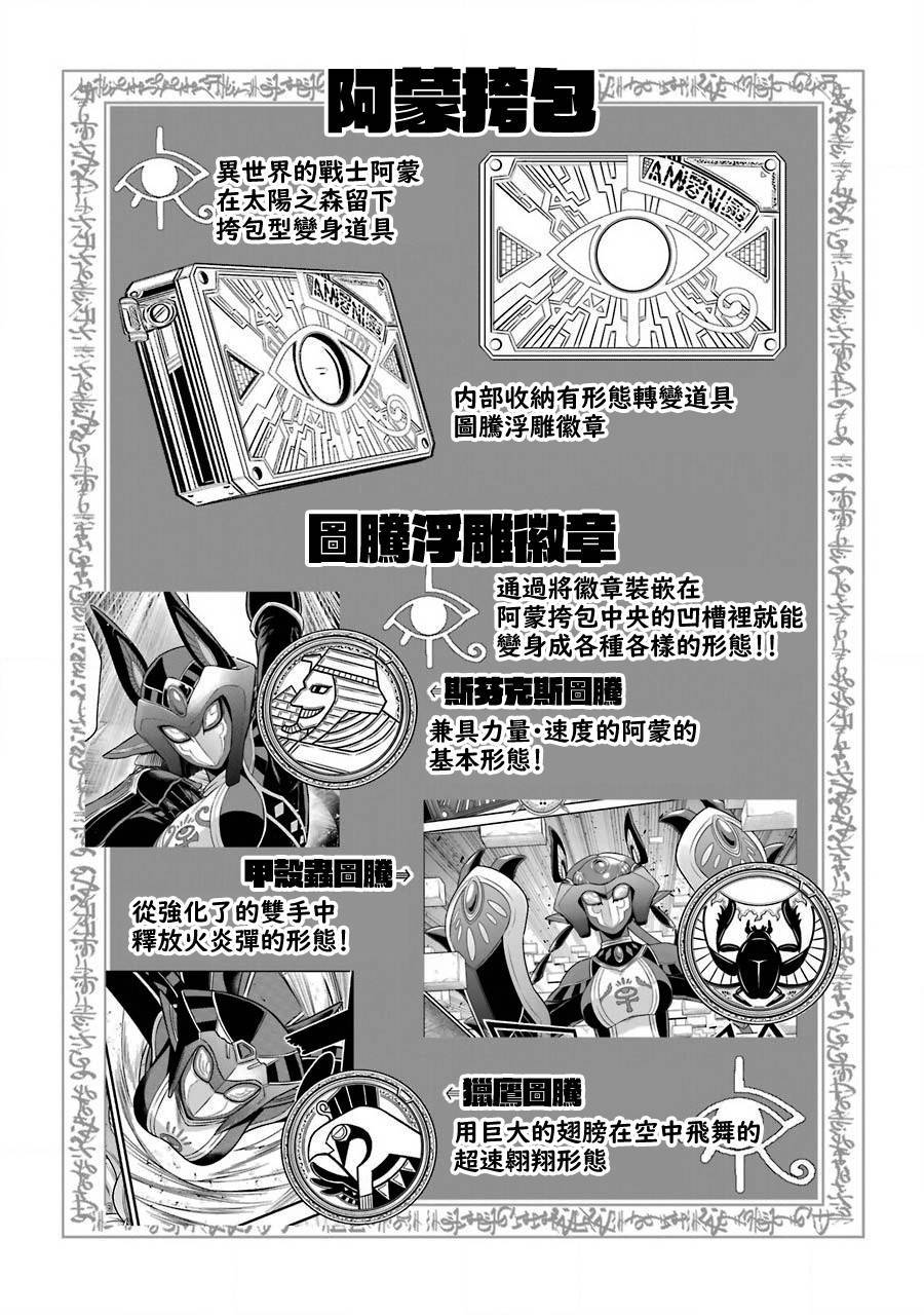 战队红战士在异世界当冒险者漫画,第9话战队红战士与太阳之森3图