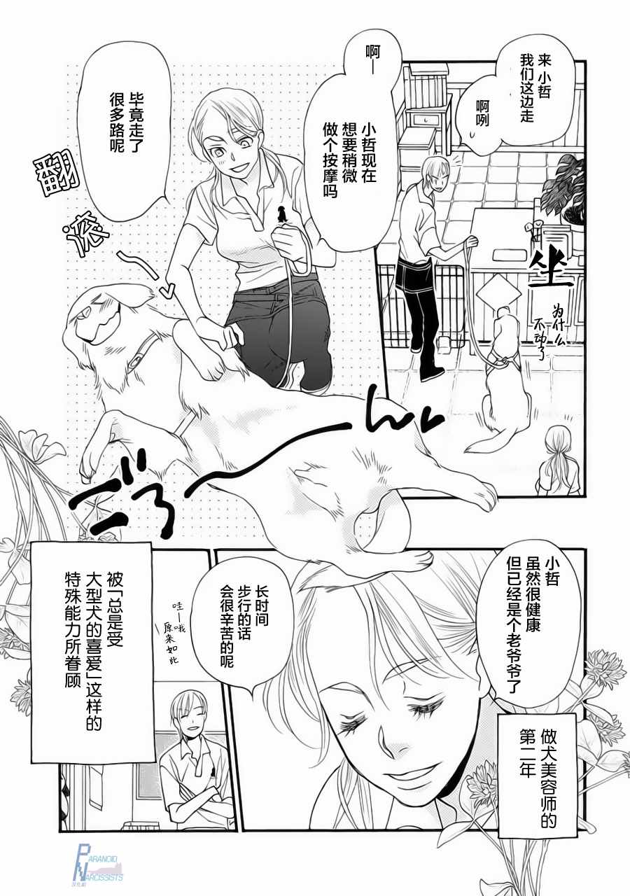 恋上月犬男子漫画,第1话2图