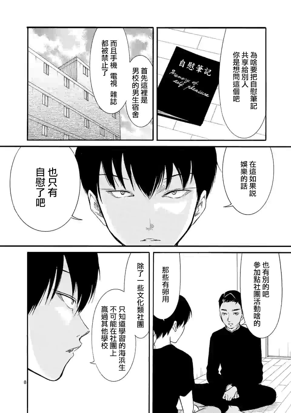 海浜秀学院的白色青春漫画,第1话3图