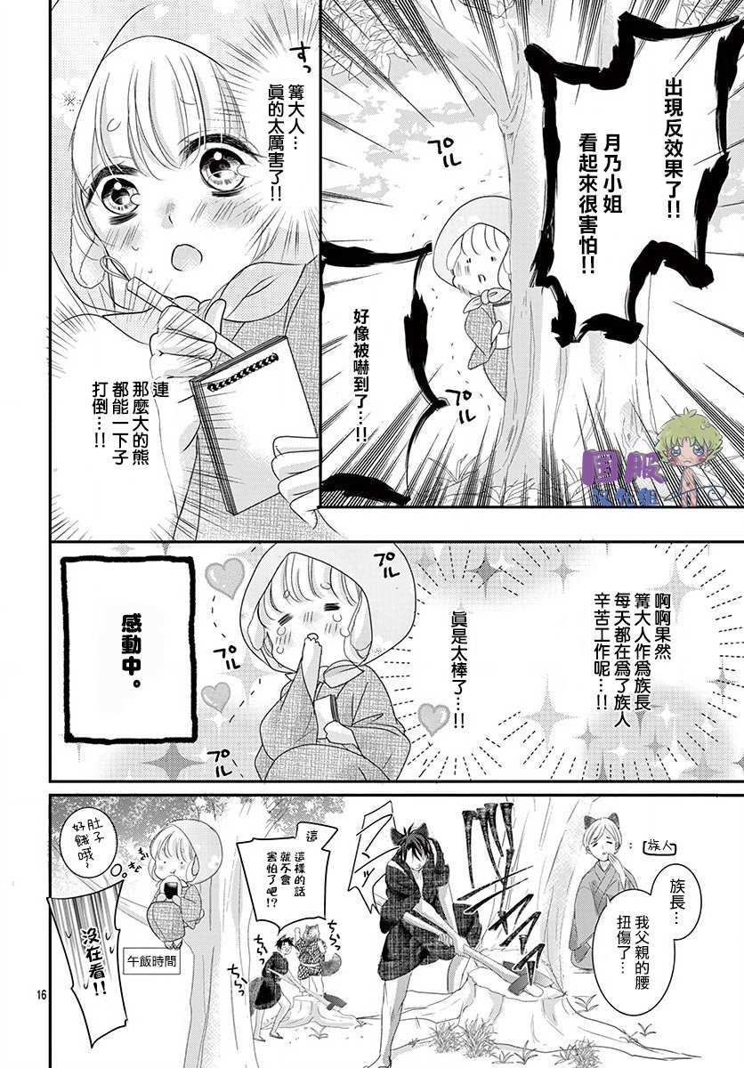 狼族长与笨手笨脚的兔妻子漫画,第2话3图