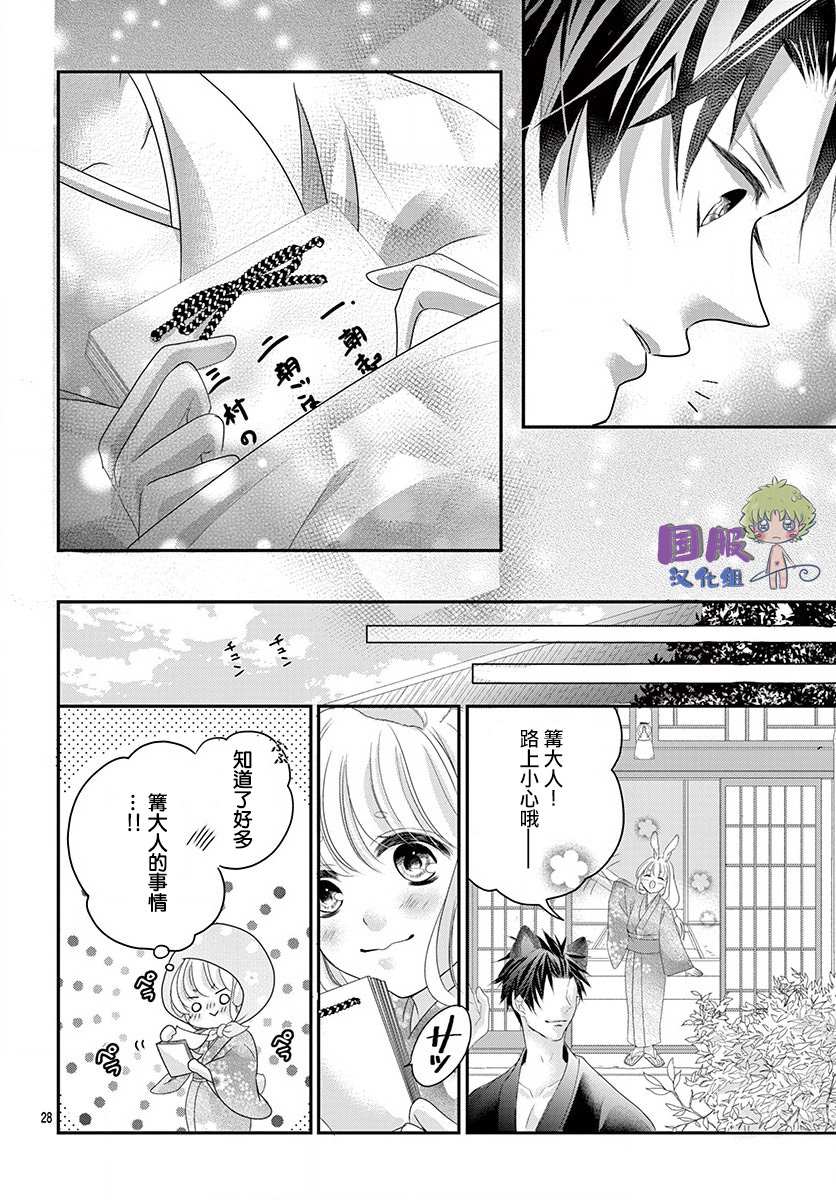 狼族长与笨手笨脚的兔妻子漫画,第2话5图