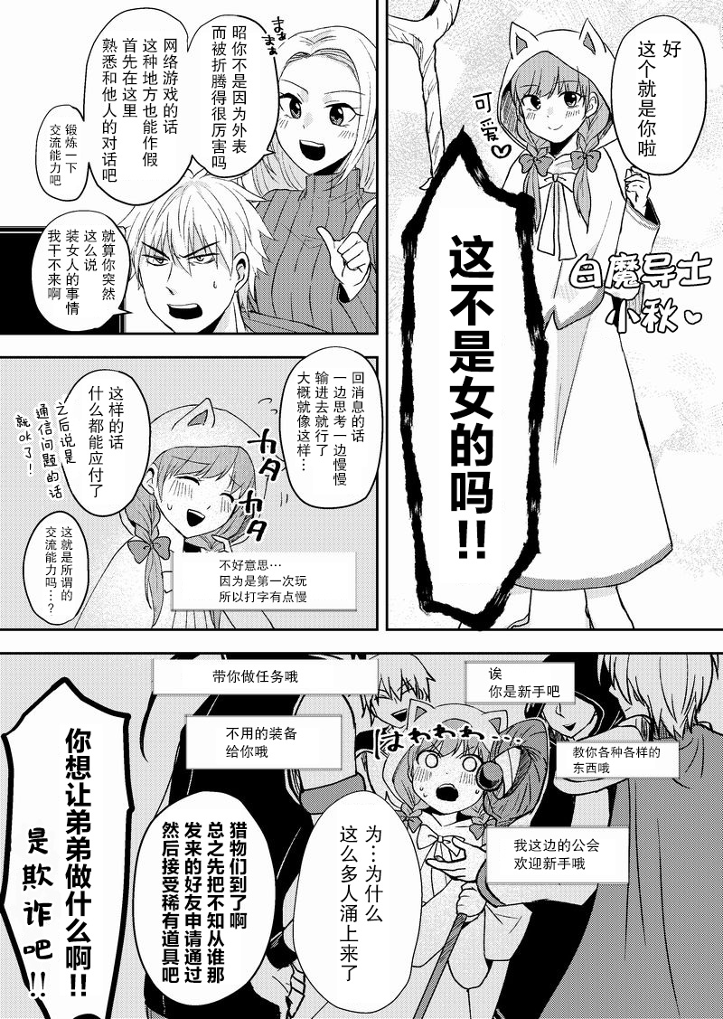 在网游里性别都是骗人的漫画,第1话3图