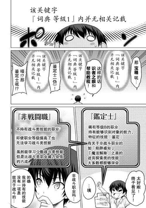 最强的职业不是勇者也不是贤者好像是鉴定士(伪)的样子?漫画,第2话1图