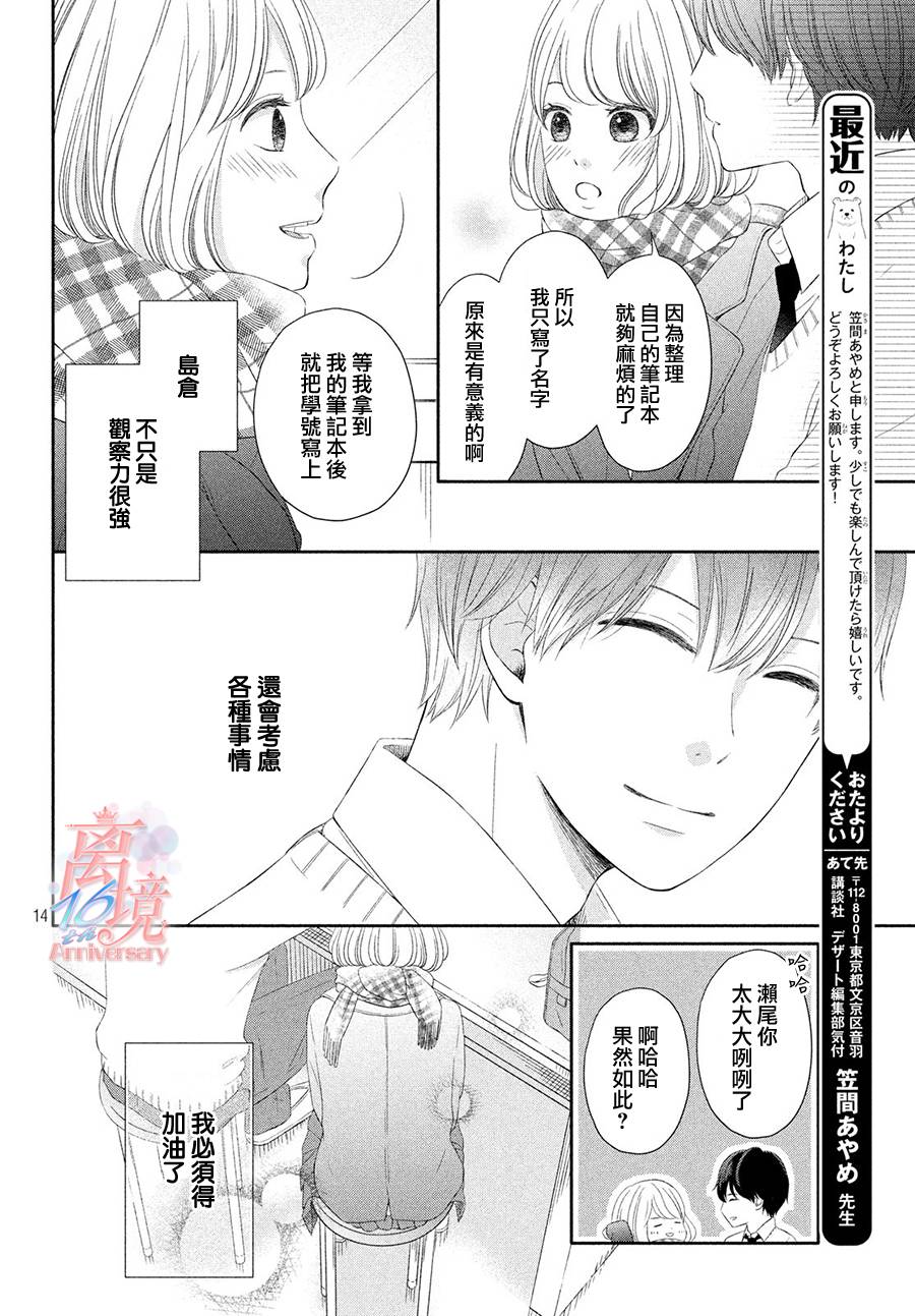 喜欢的去向漫画,第1话4图