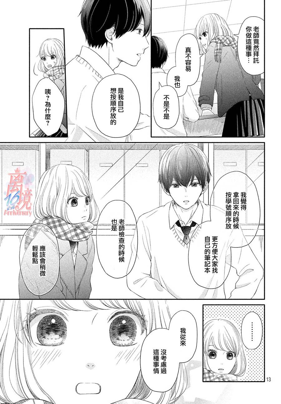 喜欢的去向漫画,第1话3图