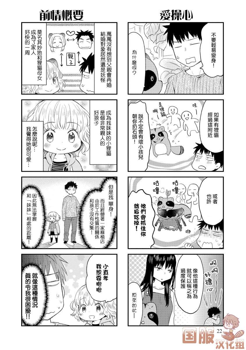 妖怪小貍的养成方法 漫画,第4话2图