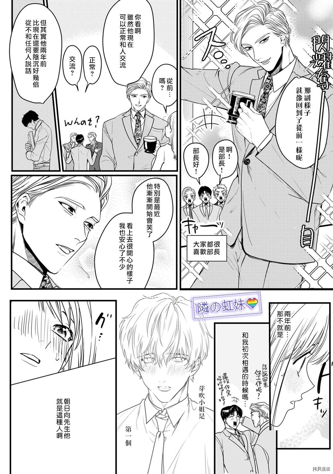 邻座的变态前辈漫画,第6话3图