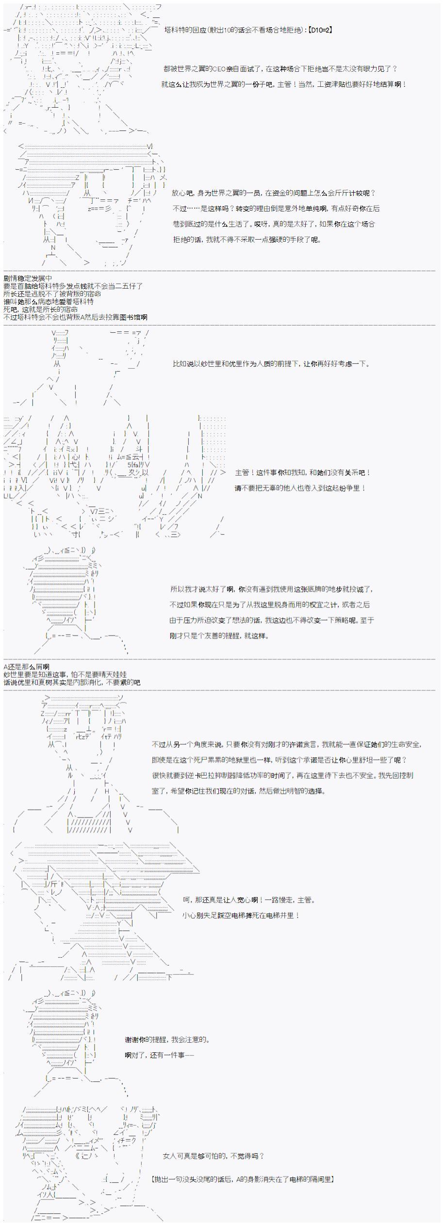 心跳文学部的成员似乎在脑叶公司当社畜的样子漫画,第7话3图