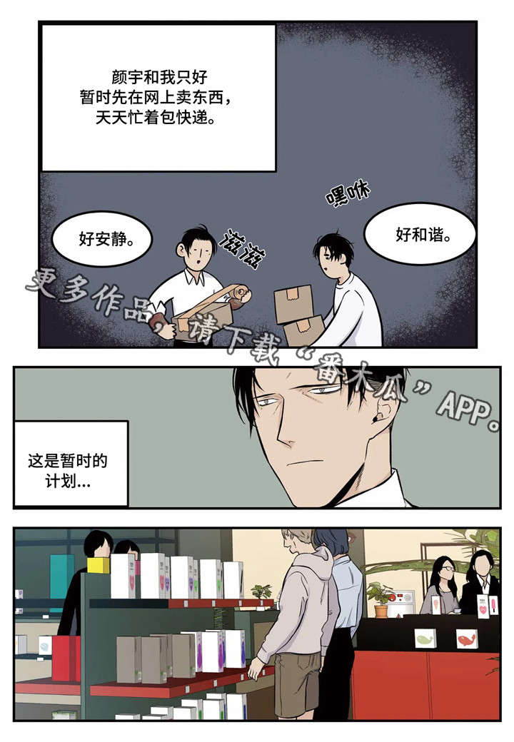 夏邑淘老大打火机漫画,第4章：选址4图