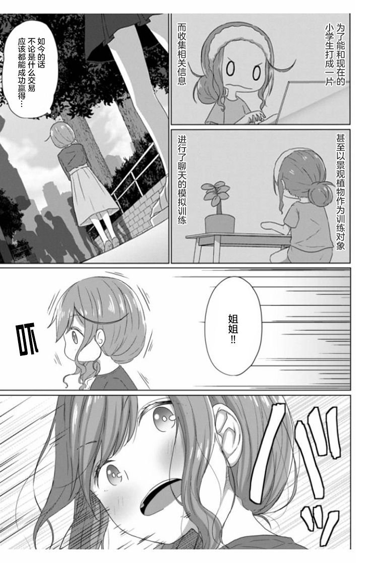 JS桑和OL酱漫画,第4话3图