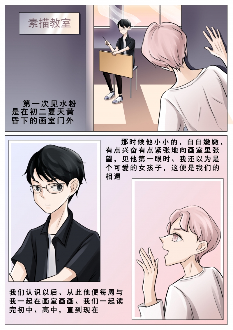 二次元画师大全漫画,第3话1图