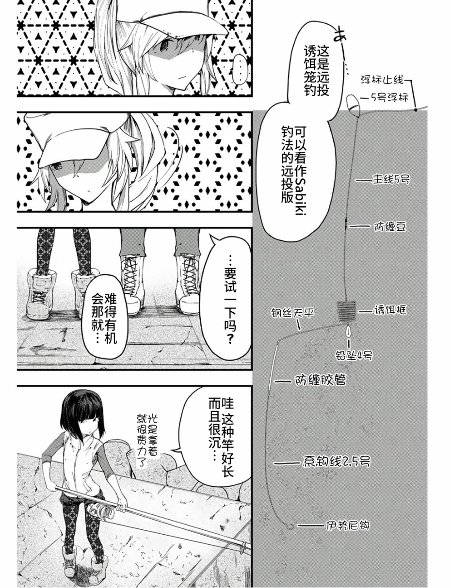 颜艺少女的钓鱼饭漫画,第10话4图